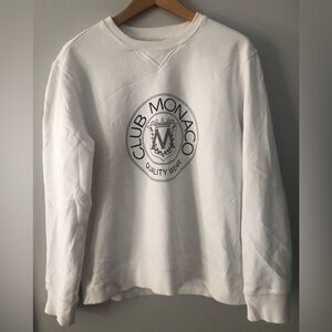 Club Monaco Crest Sweatshirt